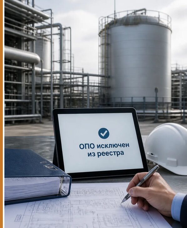 Исключение ОПО из госреестра в Евпатории от 31599 р. | Авеста ОТиПБ